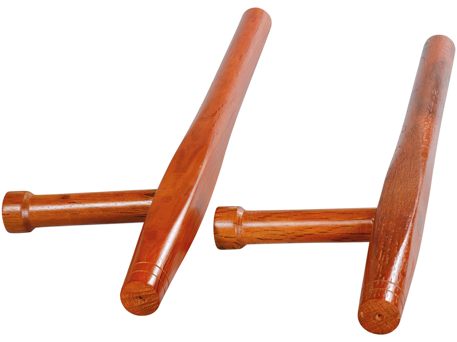 Tonfa naturale, in coppia