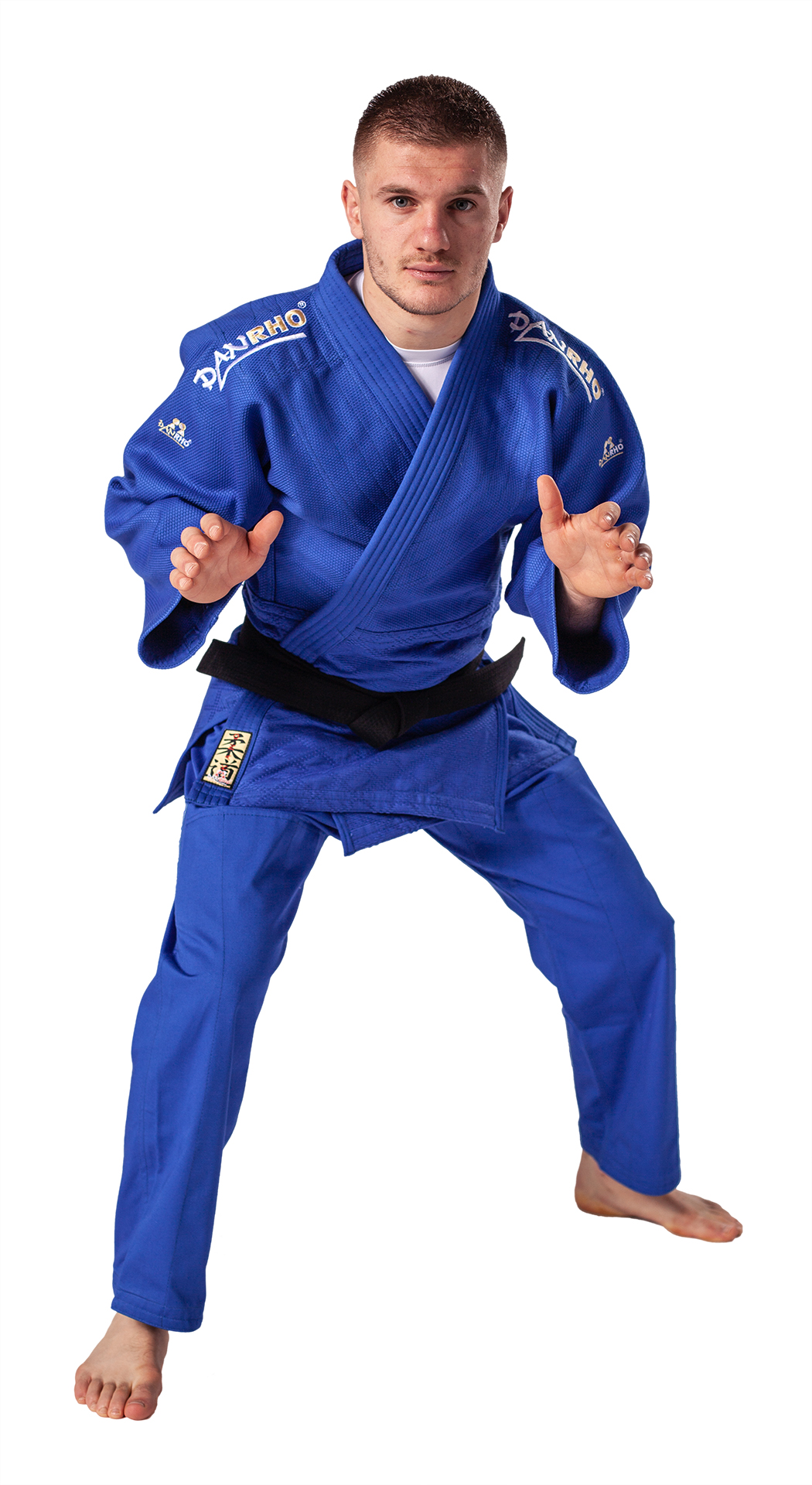 DANRHO Uniforme Judo KANO blu