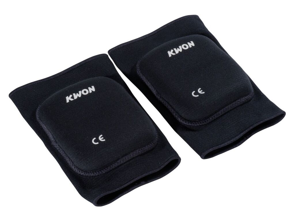 Ginocchiere rinforzate in tessuto nero