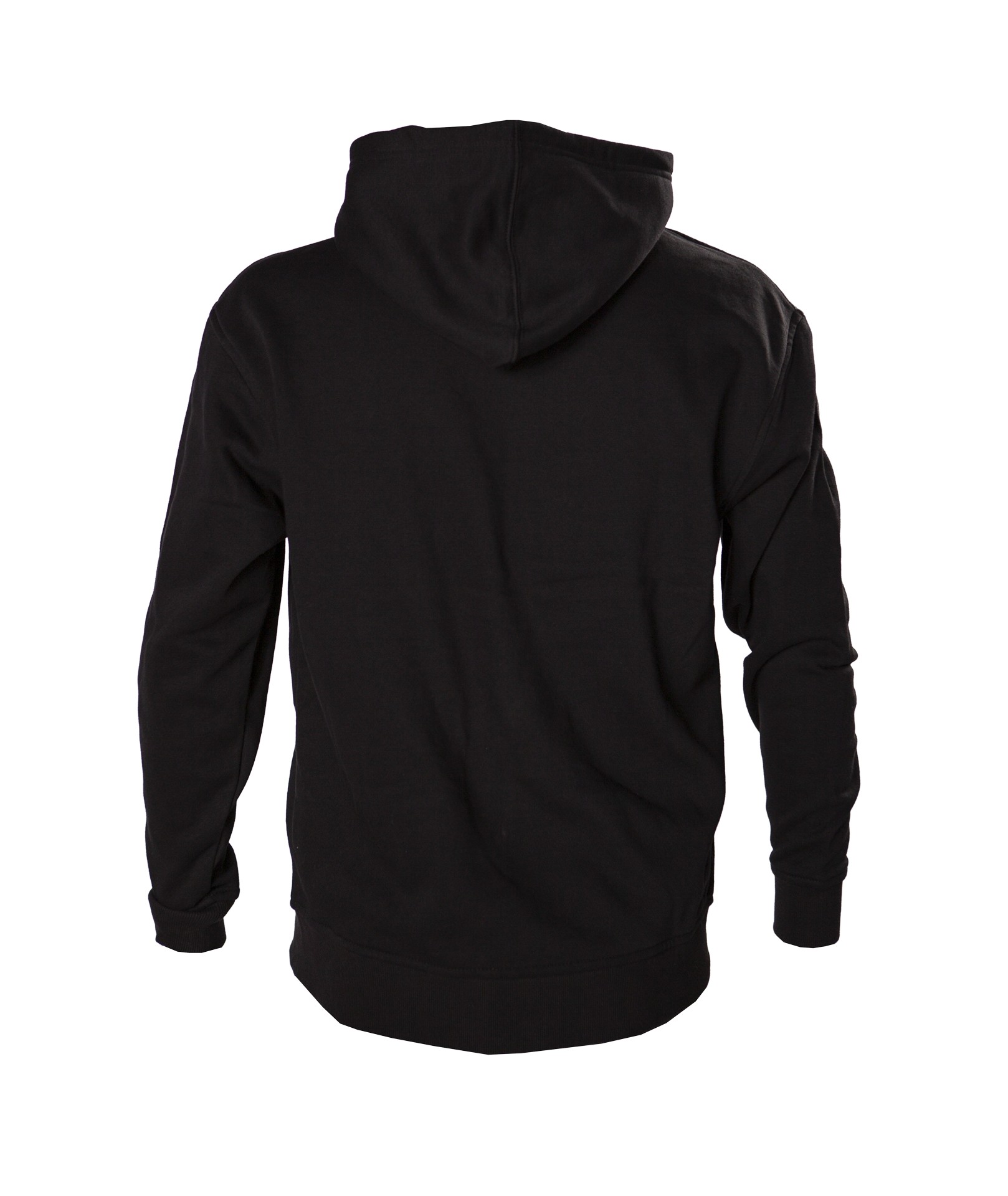 Qi Felpa con cappuccio e zip nera / cerniera
