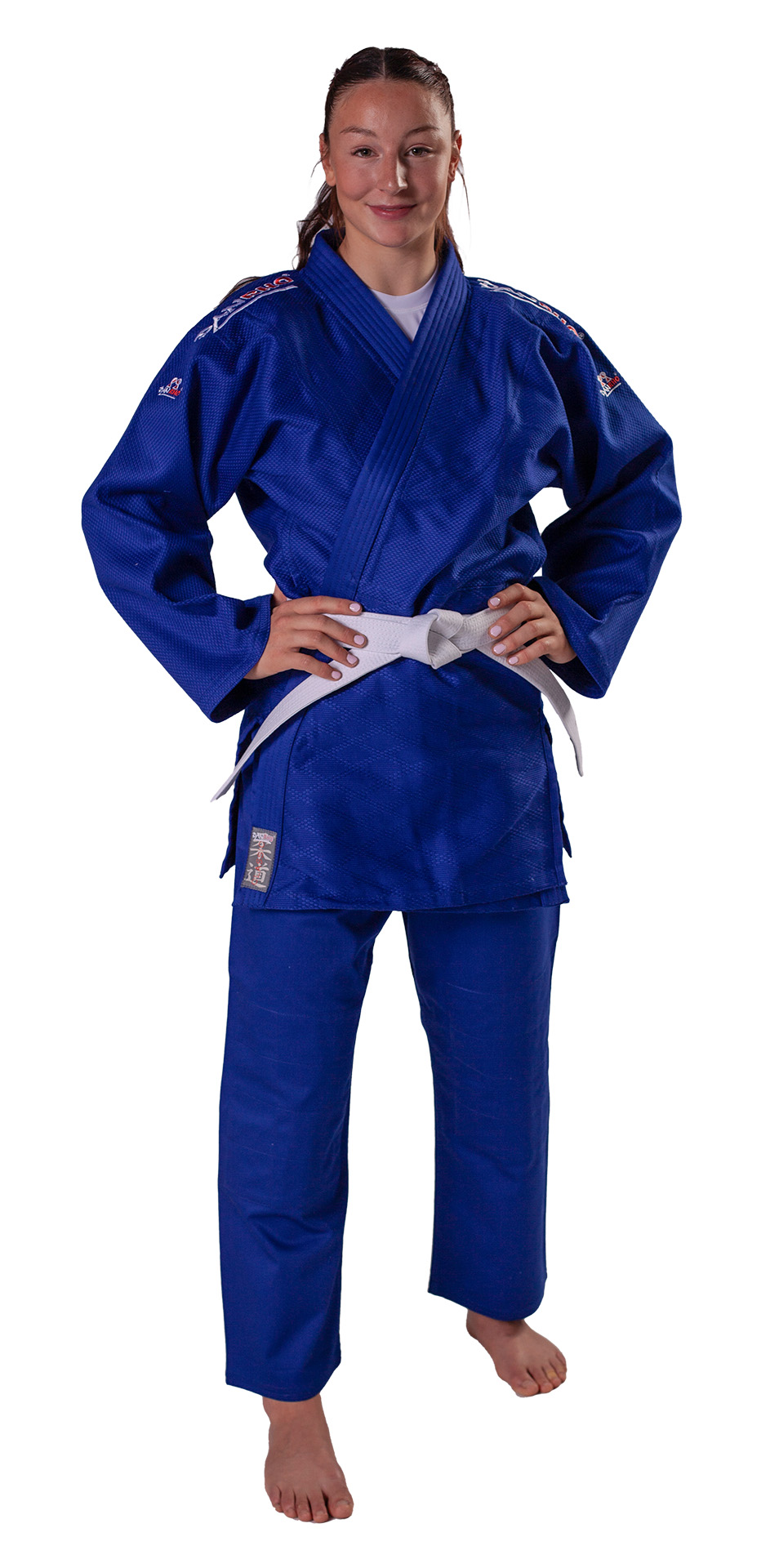 DANRHO Uniforme Judo Classic blu