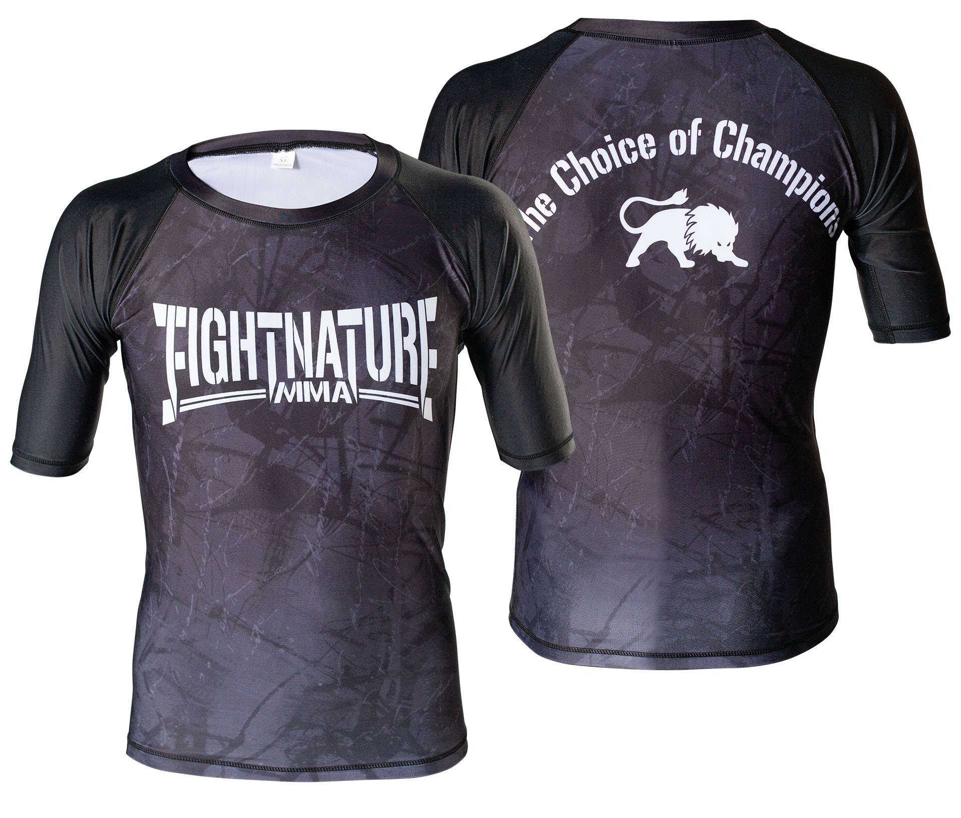 FIGHTNATURE Rashguard a maniche corte