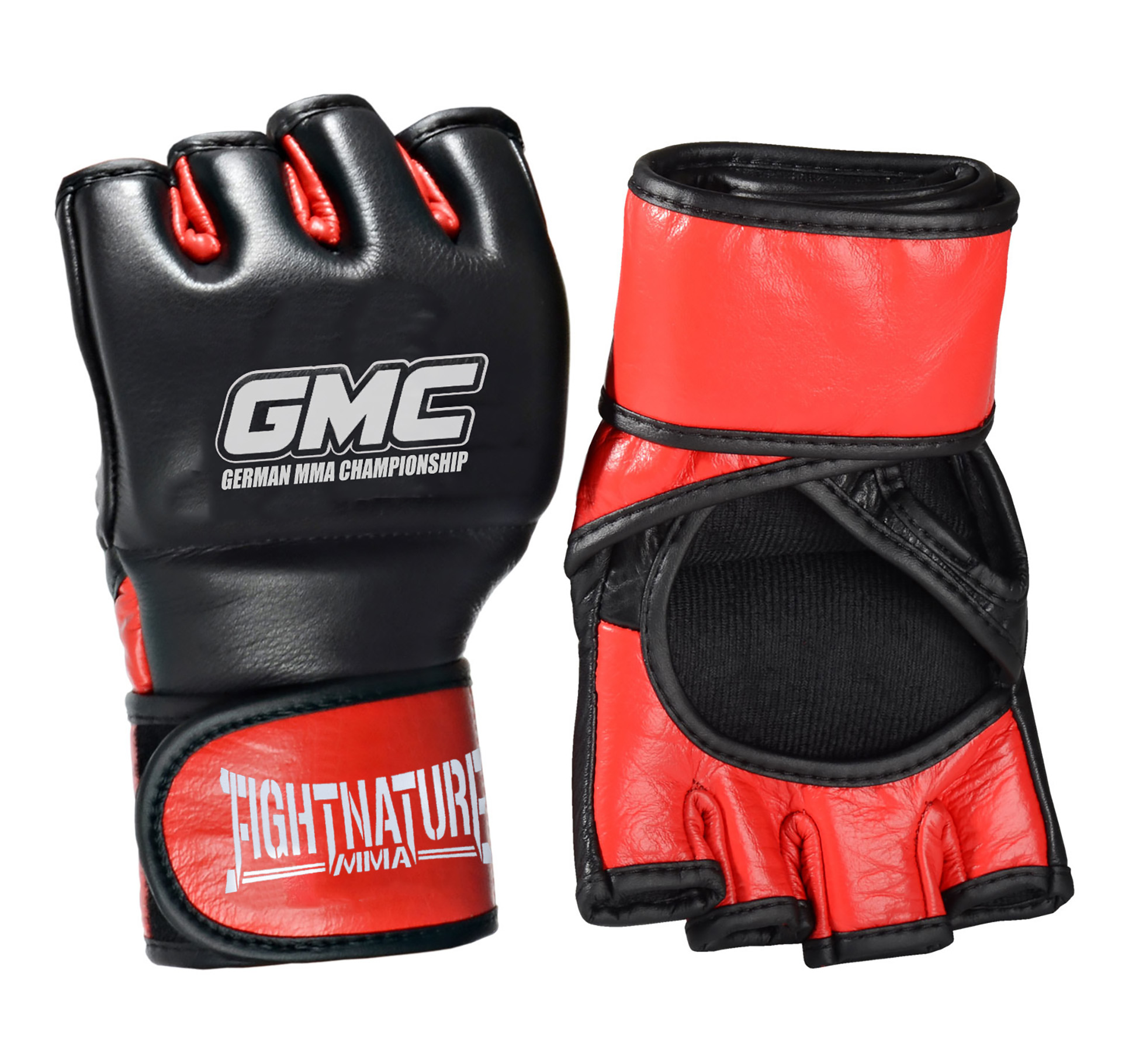 FIGHTNATURE GMC Guanti da MMA pelle