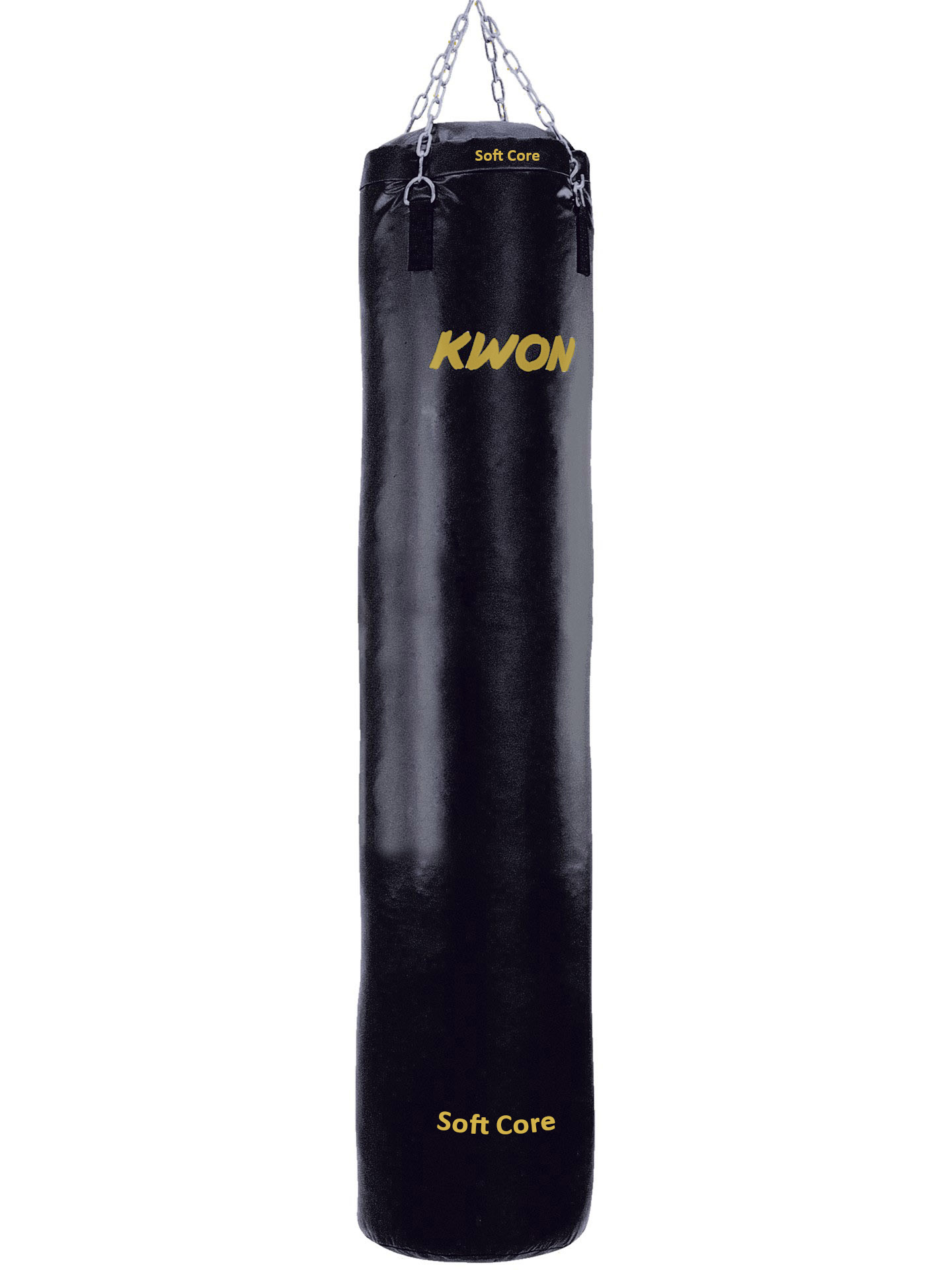 Sacco da boxe Black imbottito in similpelle, 180 cm