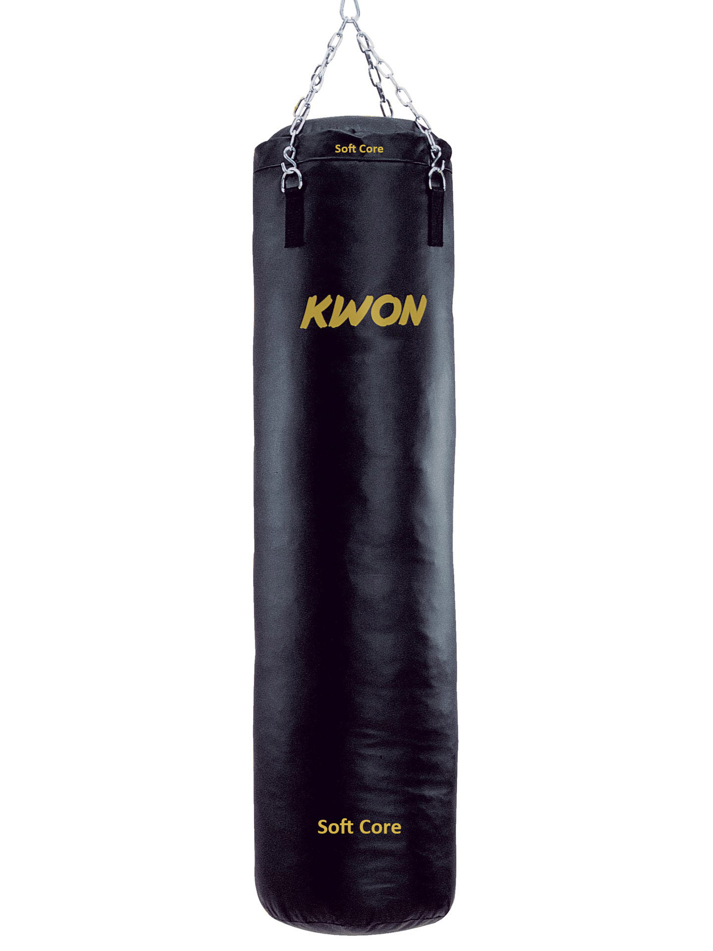 Sacco da boxe Black imbottito in similpelle, 150 cm