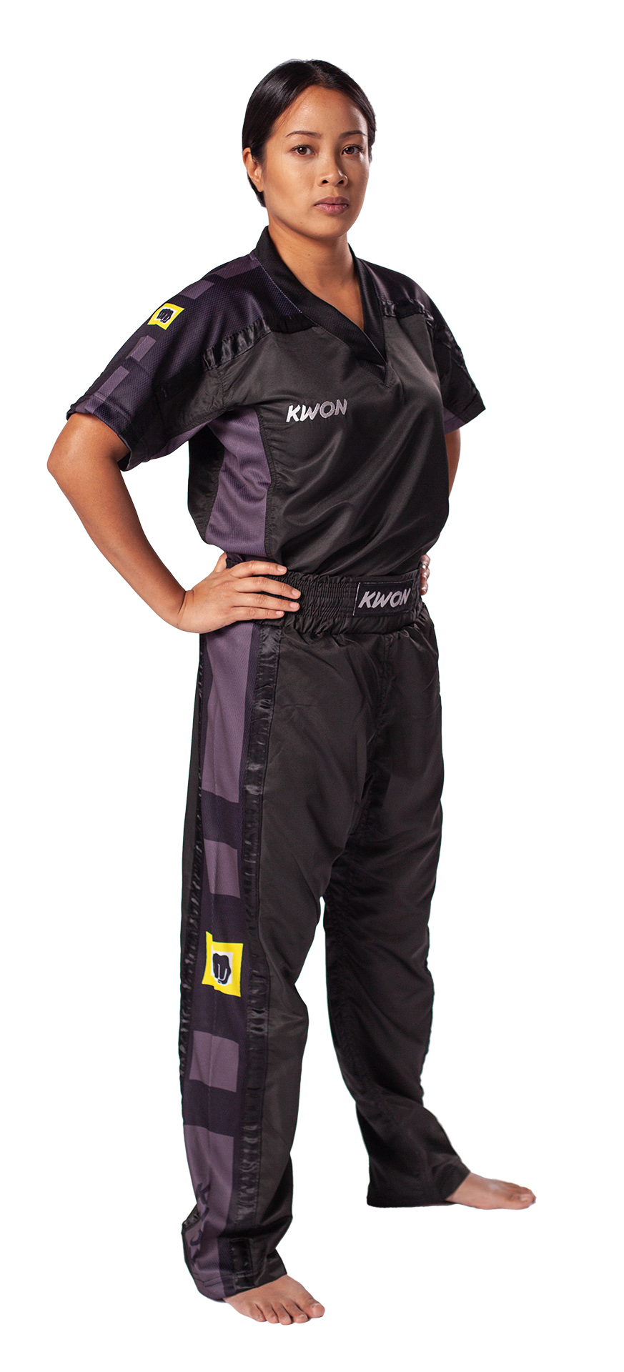 Uniforme Kickboxing CHALLENGE Plus nero