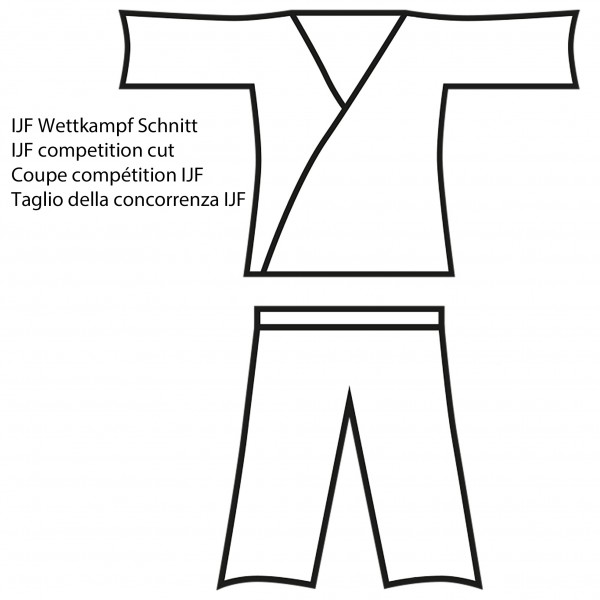 DANRHO Judogi Ultimate 750 IJF Blu