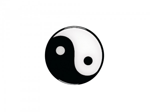 Aufkleber / Sticker Yin Yang