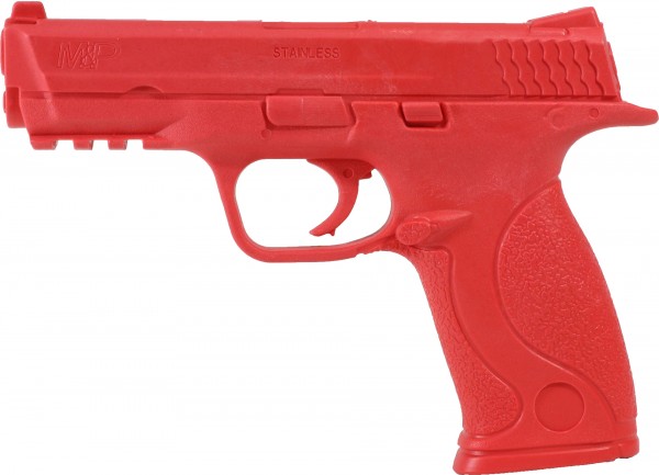 Pistola di allenamento plastica dura rosso