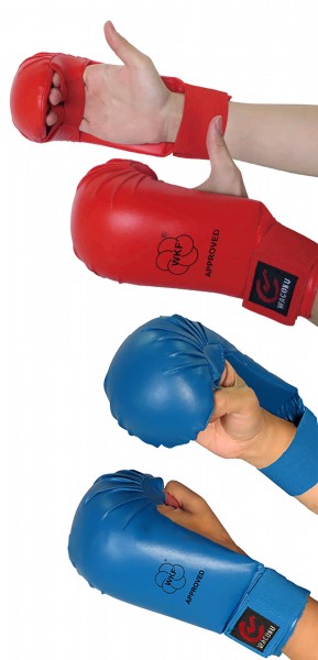 WACOKU Guanti da Karate approvata WKF