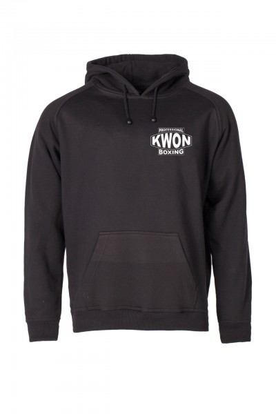 Felpa con cappuccio nera