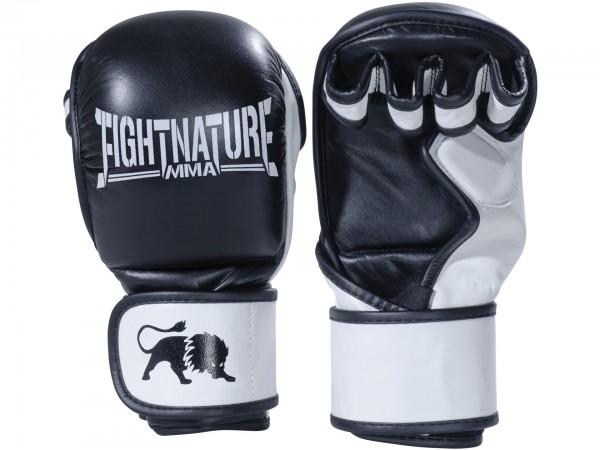 FIGHTNATURE Guanti MMA Sparring in pelle