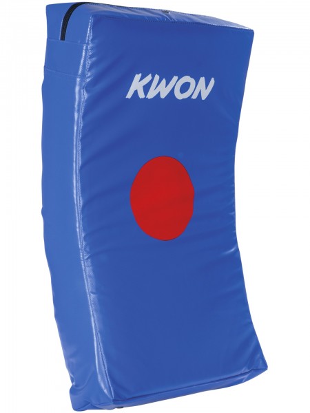 Scudo calci curvo arti marziali blu