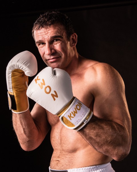 Guantoni Muay Thai KickBoxing Boxe Pelle KO Champ