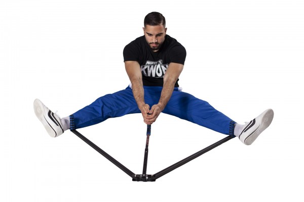 Divaricatore stretching con barra di trazione