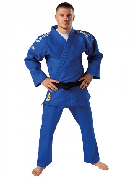 DANRHO Uniforme Judo KANO Blu