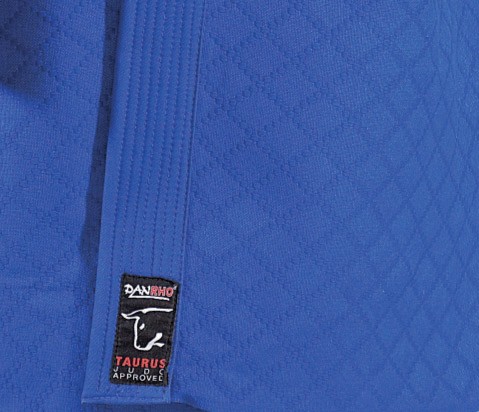 DANRHO Uniforme Judo T-Oriental Blu