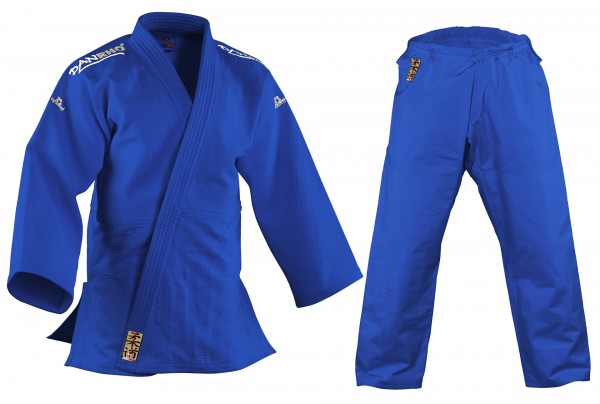 DANRHO Uniforme Judo KANO Blu