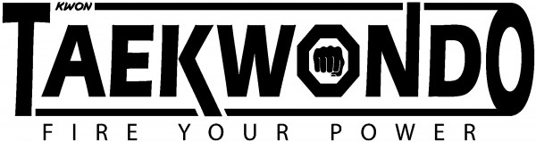 Stampa sul petto Taekwondo Fire