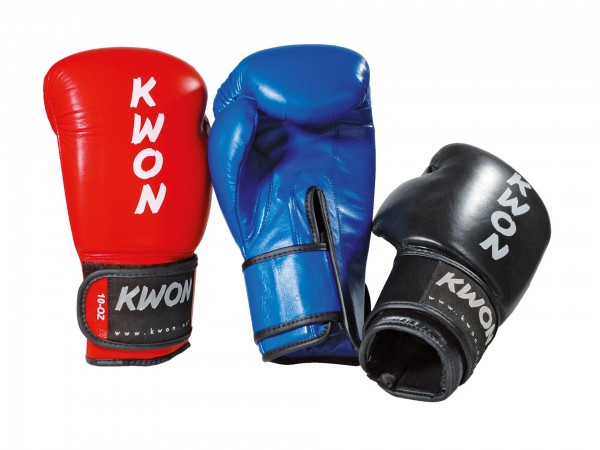 Guantoni Kickboxing Muay Thai Boxe in Pelle Kwon