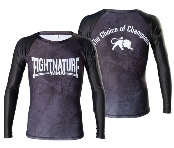 FIGHTNATURE Rashguard manica lunga